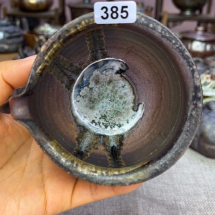 裸柴烧陶瓷手工茶器