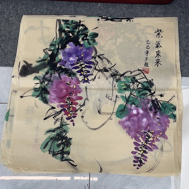 国画国画作品书法作品原稿