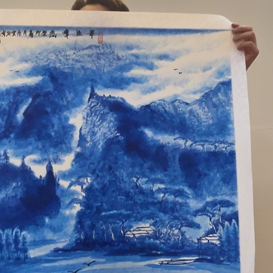 国画书法作品欣赏，书法作品