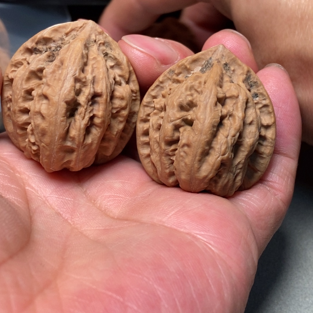 核桃14文玩核桃把件