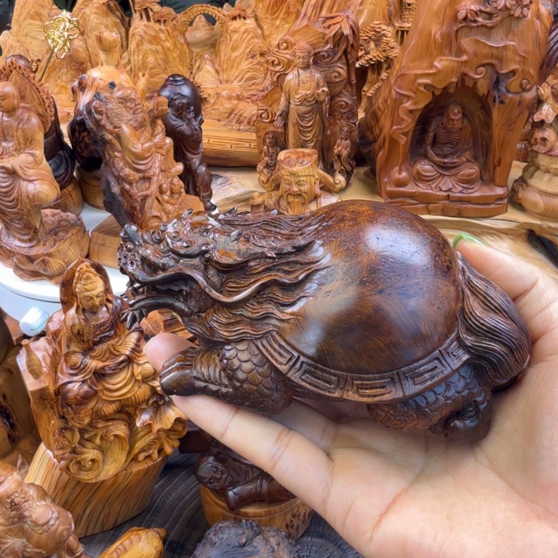 元***九柏木雷击大龙龟精品