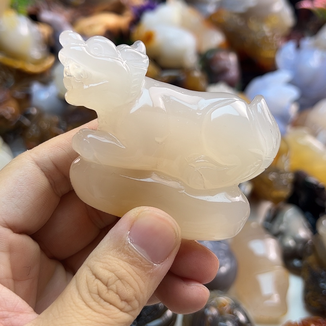 玛瑙/玉髓未镶嵌颈饰