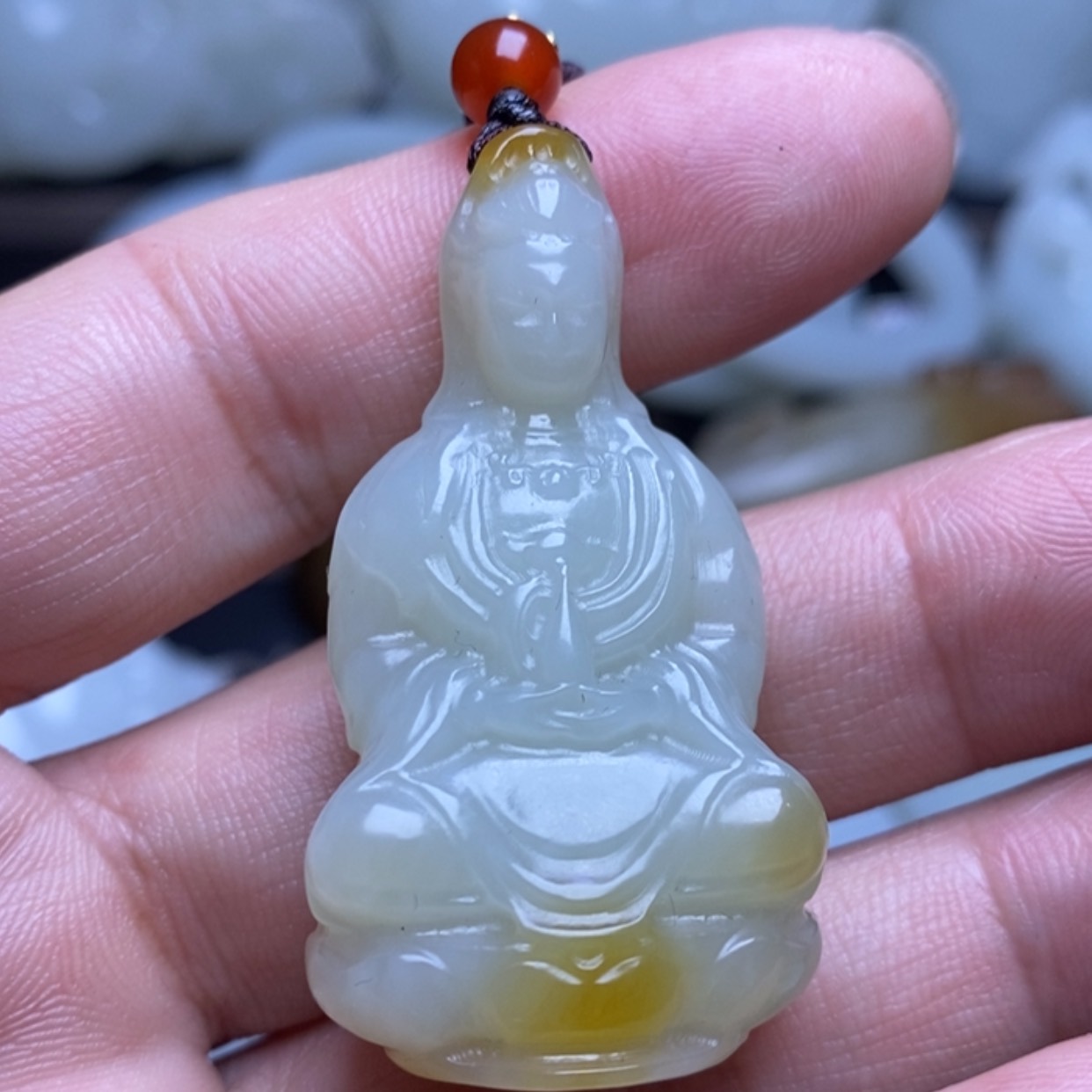 【闪购商品】和田玉（糖玉）颈饰未镶嵌