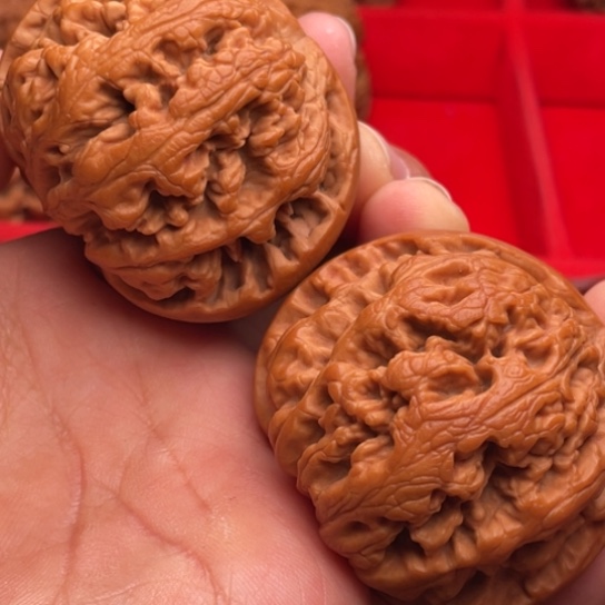 文玩核桃把件秦岭山脉核桃