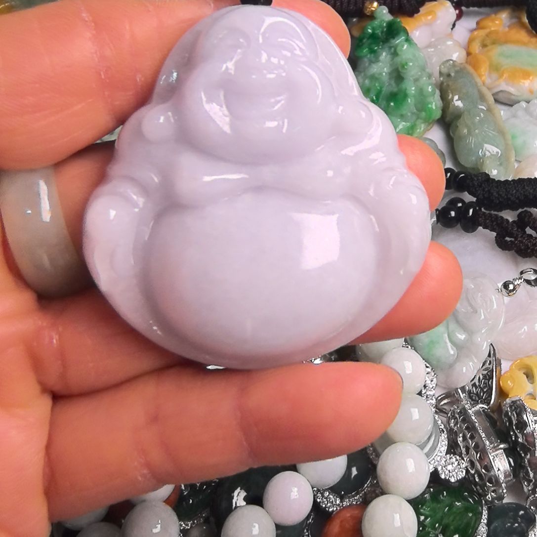 翡翠颈饰未镶嵌吊坠