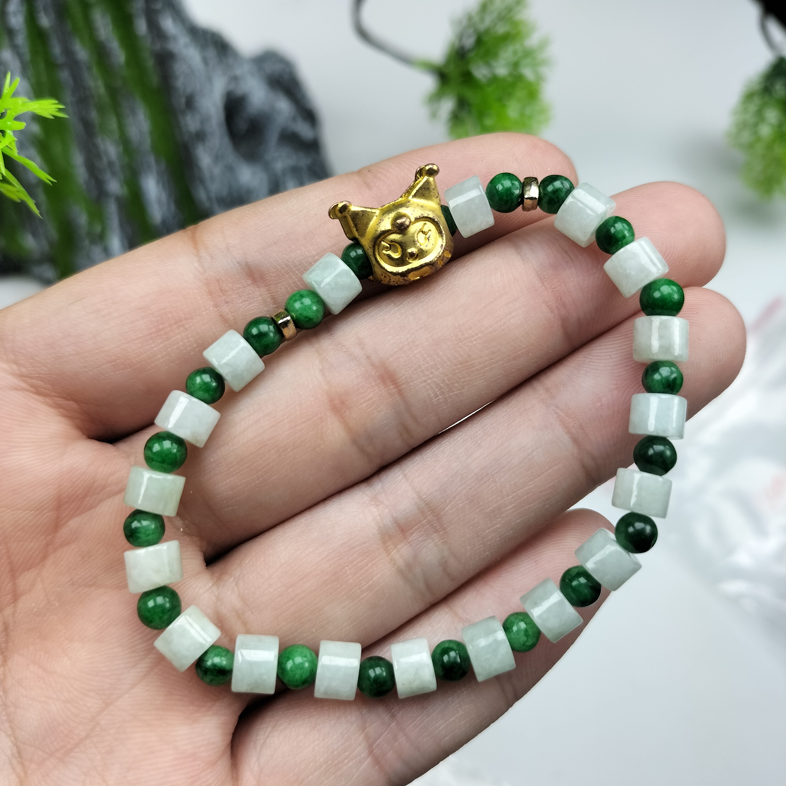 天然缅甸a货翡翠手串（多样性发货）