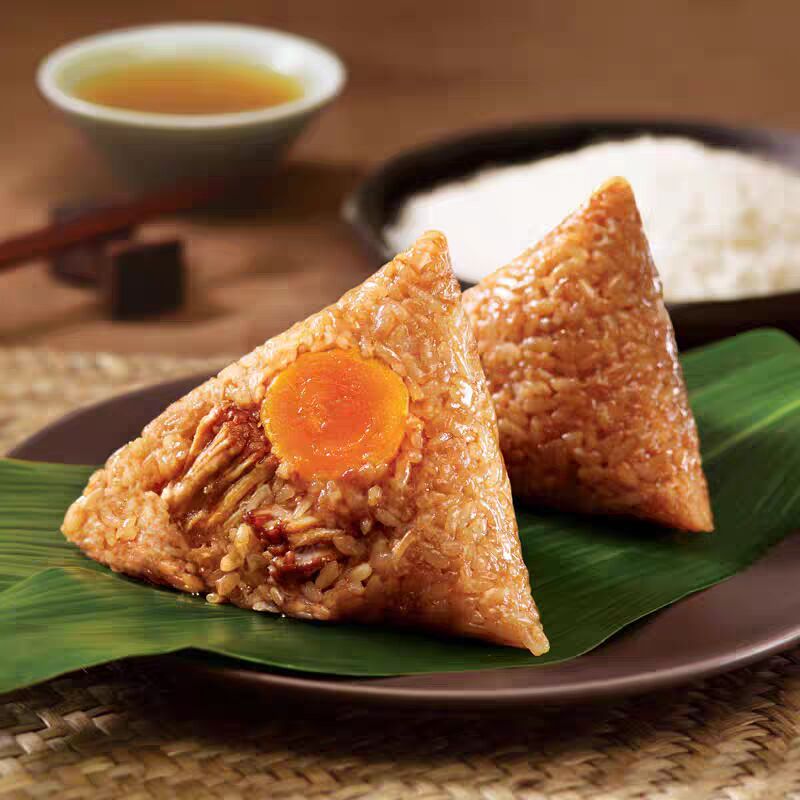 桃渚特产白切鸡肉粽/蛋黄肉粽/原味白粽（一个约视频250个）