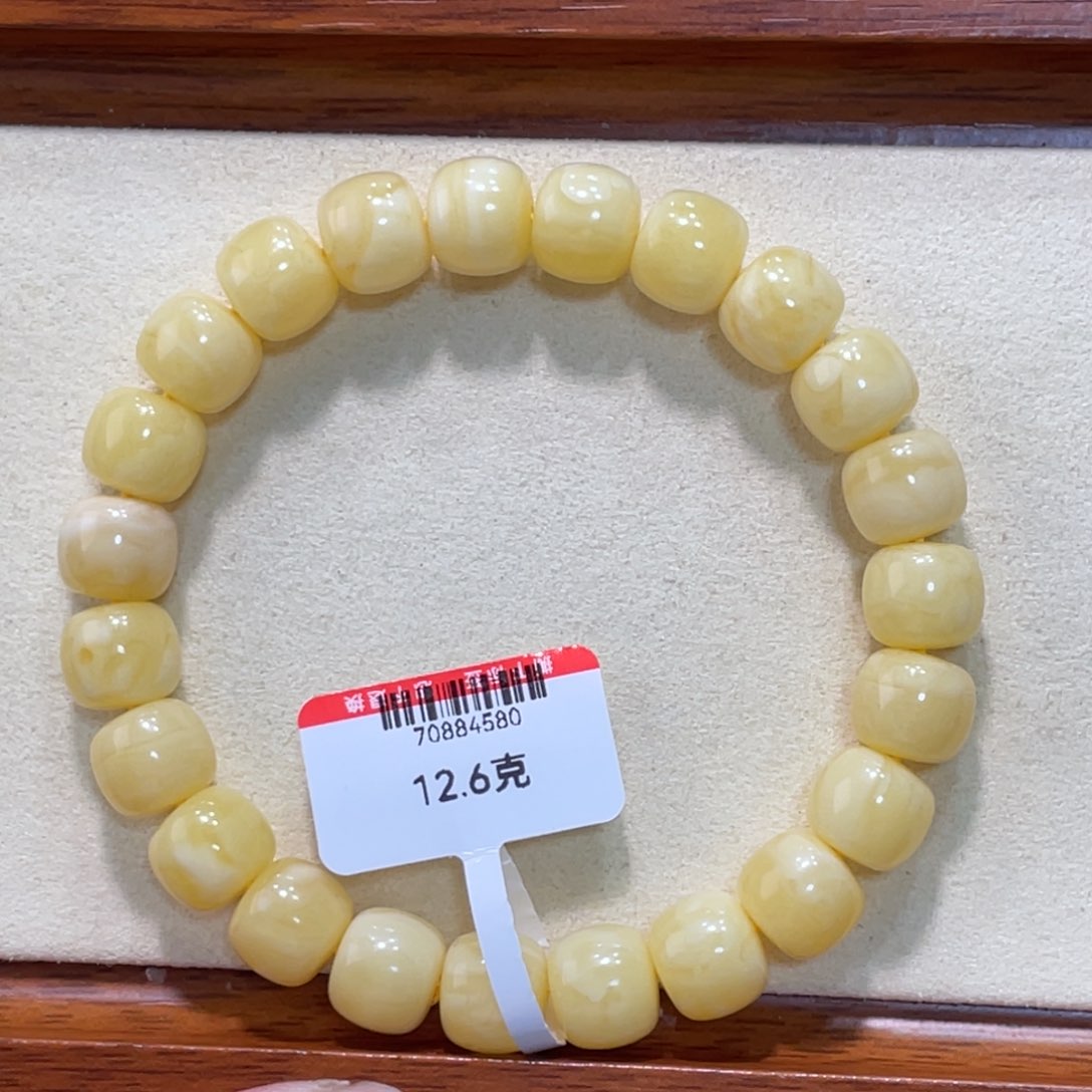 蜜蜡手链未镶嵌蜜蜡