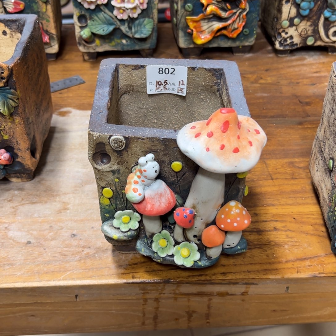 若***茶802微瑕，口10.5高15