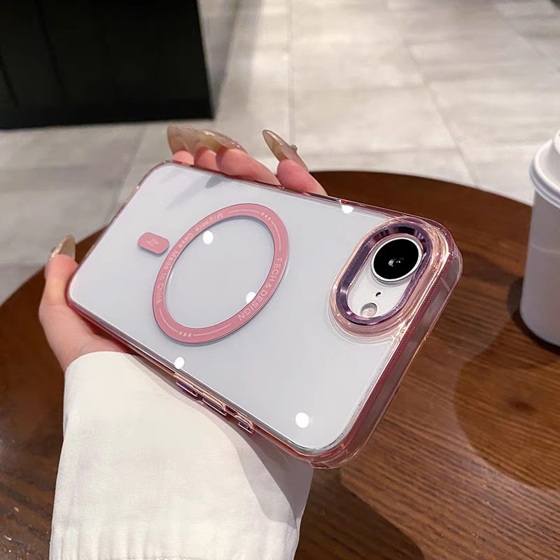 适用苹果16e手机壳新款iphone16e透明magsafe磁吸全包防摔16e高级