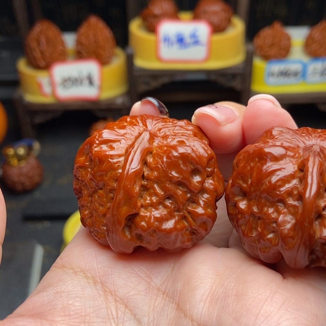 文玩核桃吊坠一帆风顺