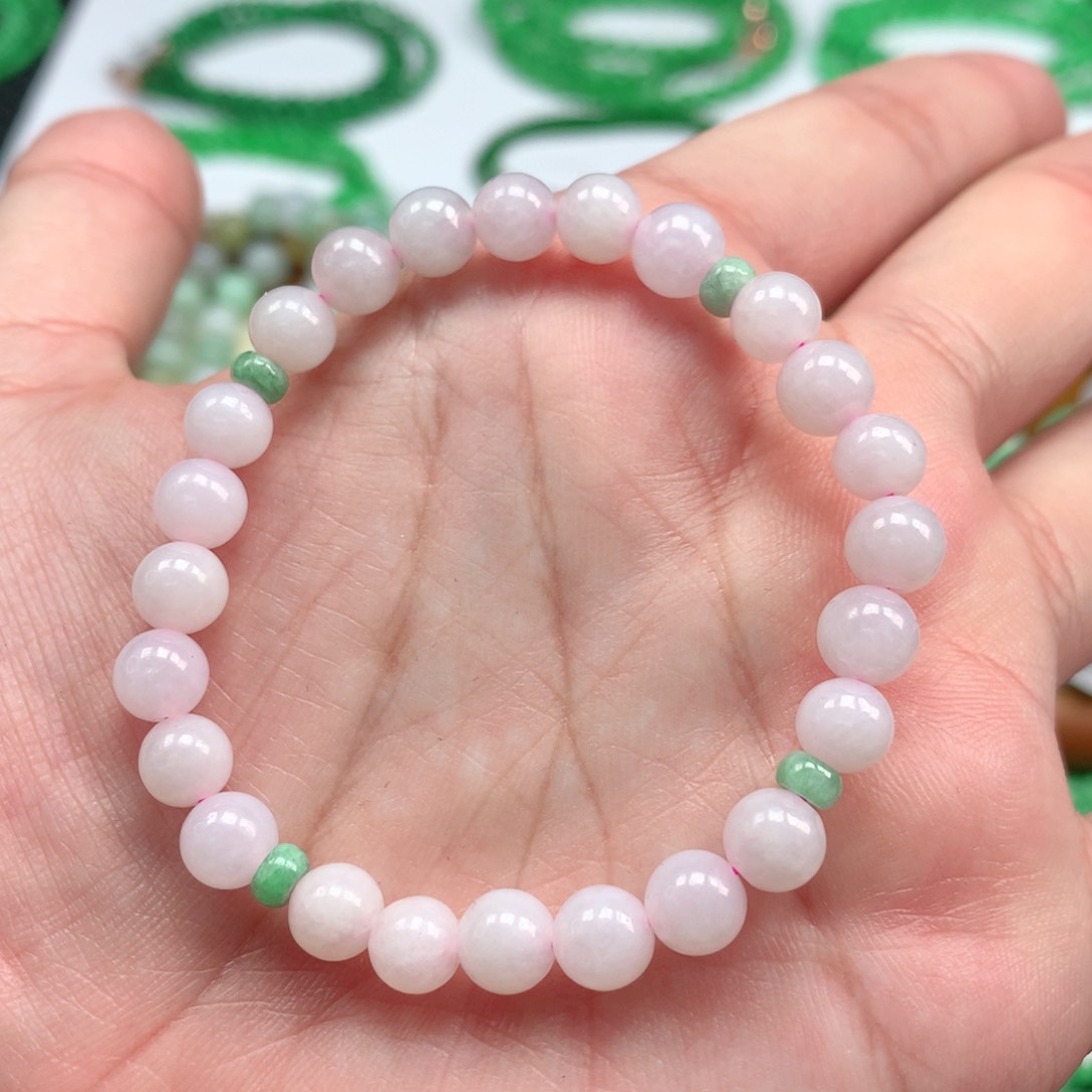 翡翠手链未镶嵌翡翠