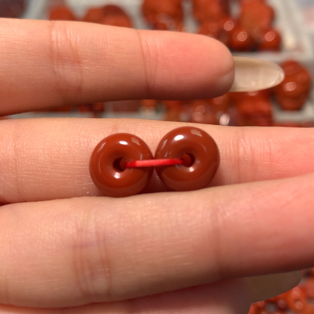 【闪购商品】未镶嵌平安扣南红玛瑙