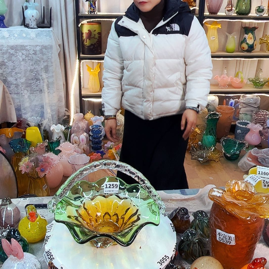 1259 家悦美居琉璃摆件