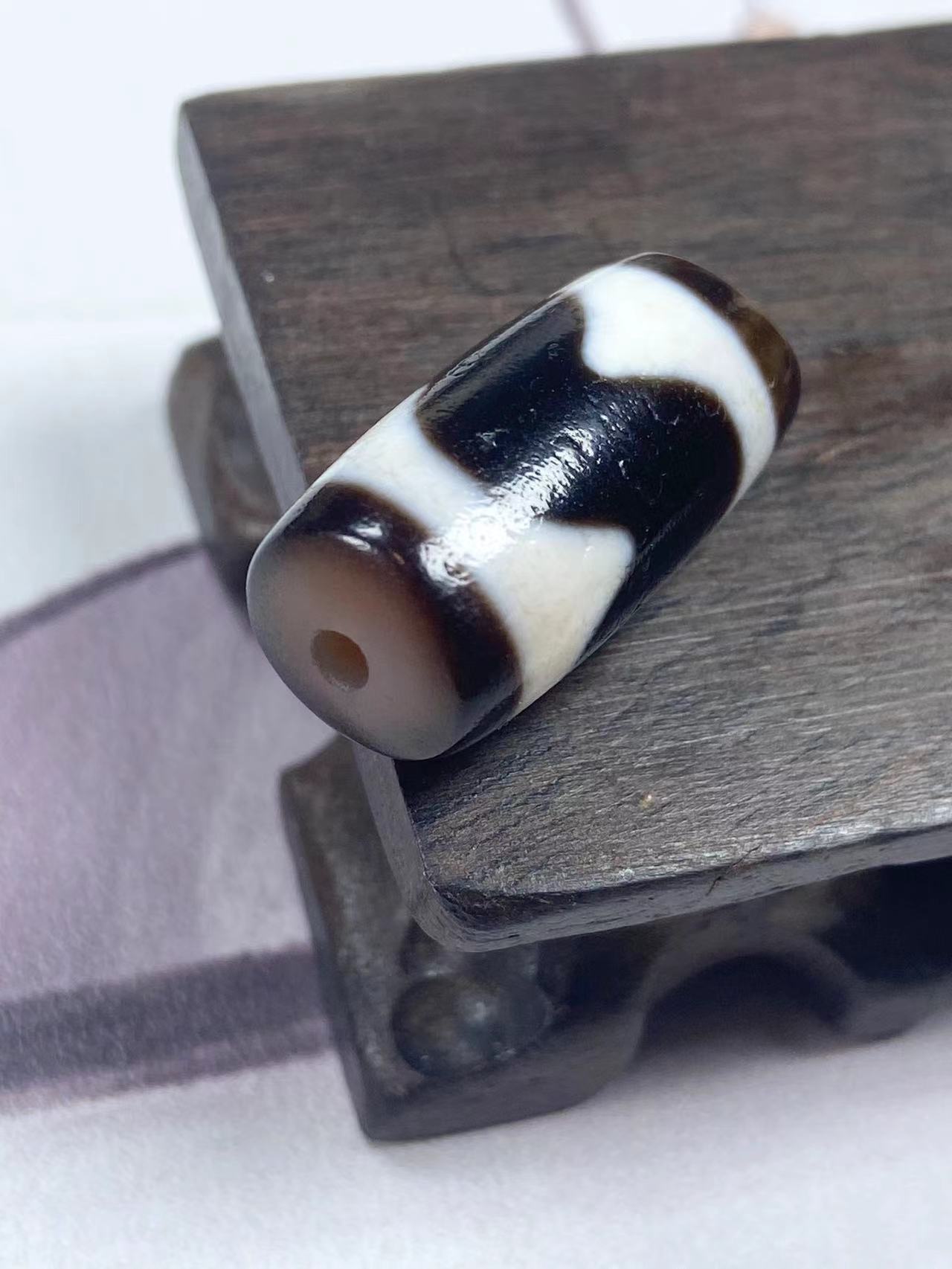 虎牙天珠吊坠挂饰基地发货一物一证