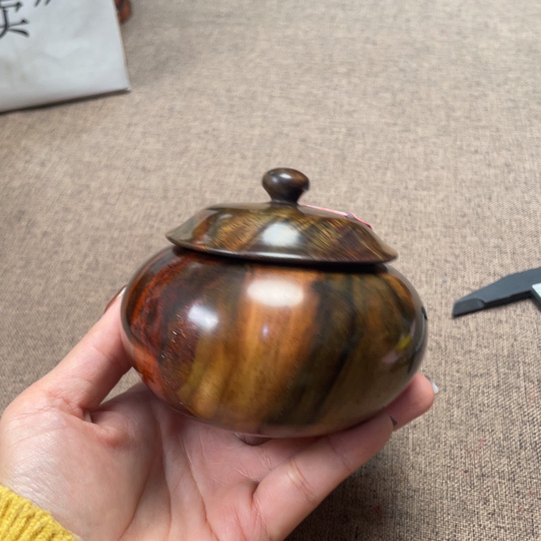 黄花梨/降香黄檀罐子