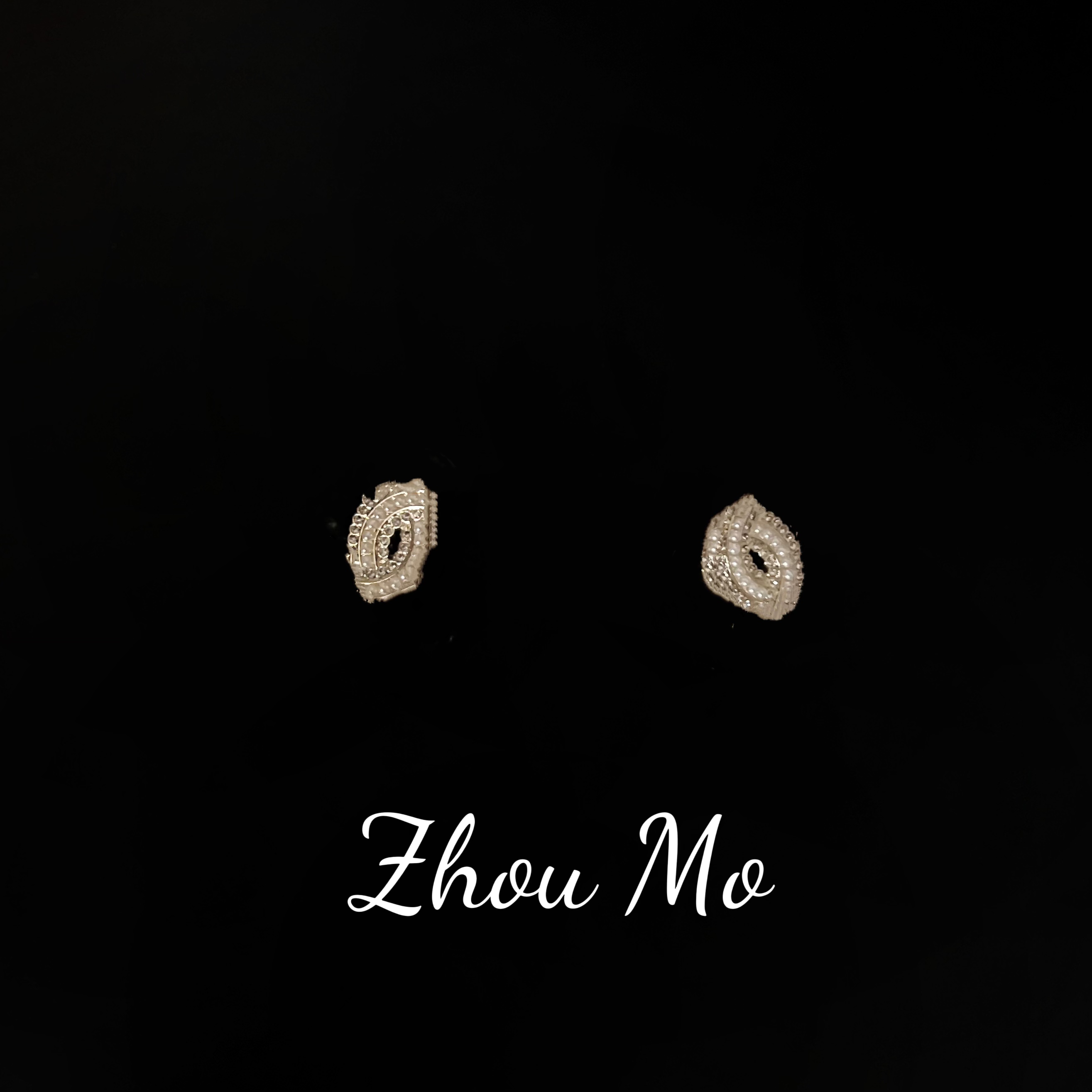 铜合金耳饰 【MOMO】经典大气珠珠耳环 B-219