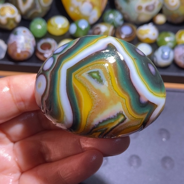 未镶嵌玛瑙/玉髓珠宝半成品30