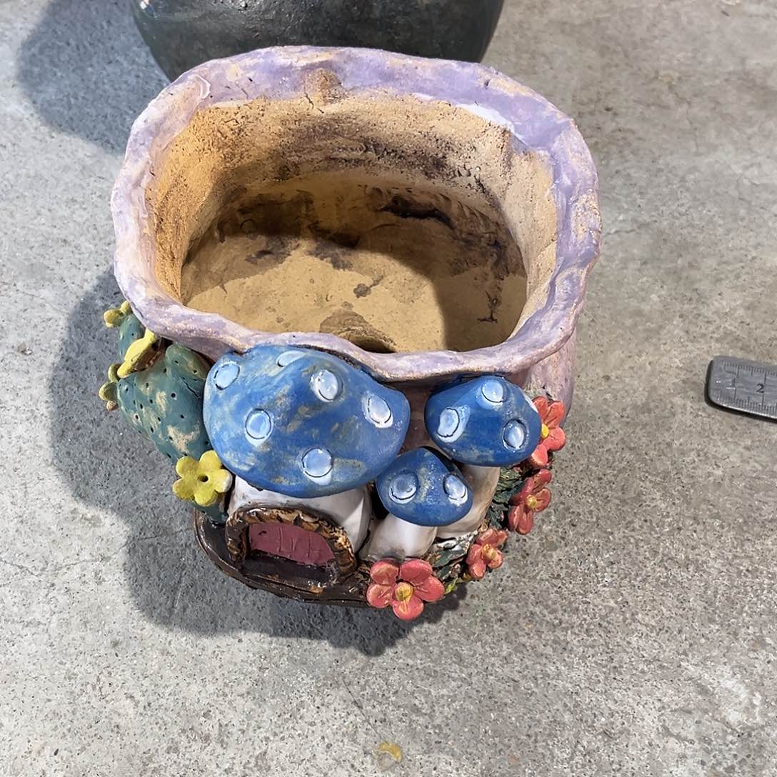 微瑕998 号陶然花器手工花盆