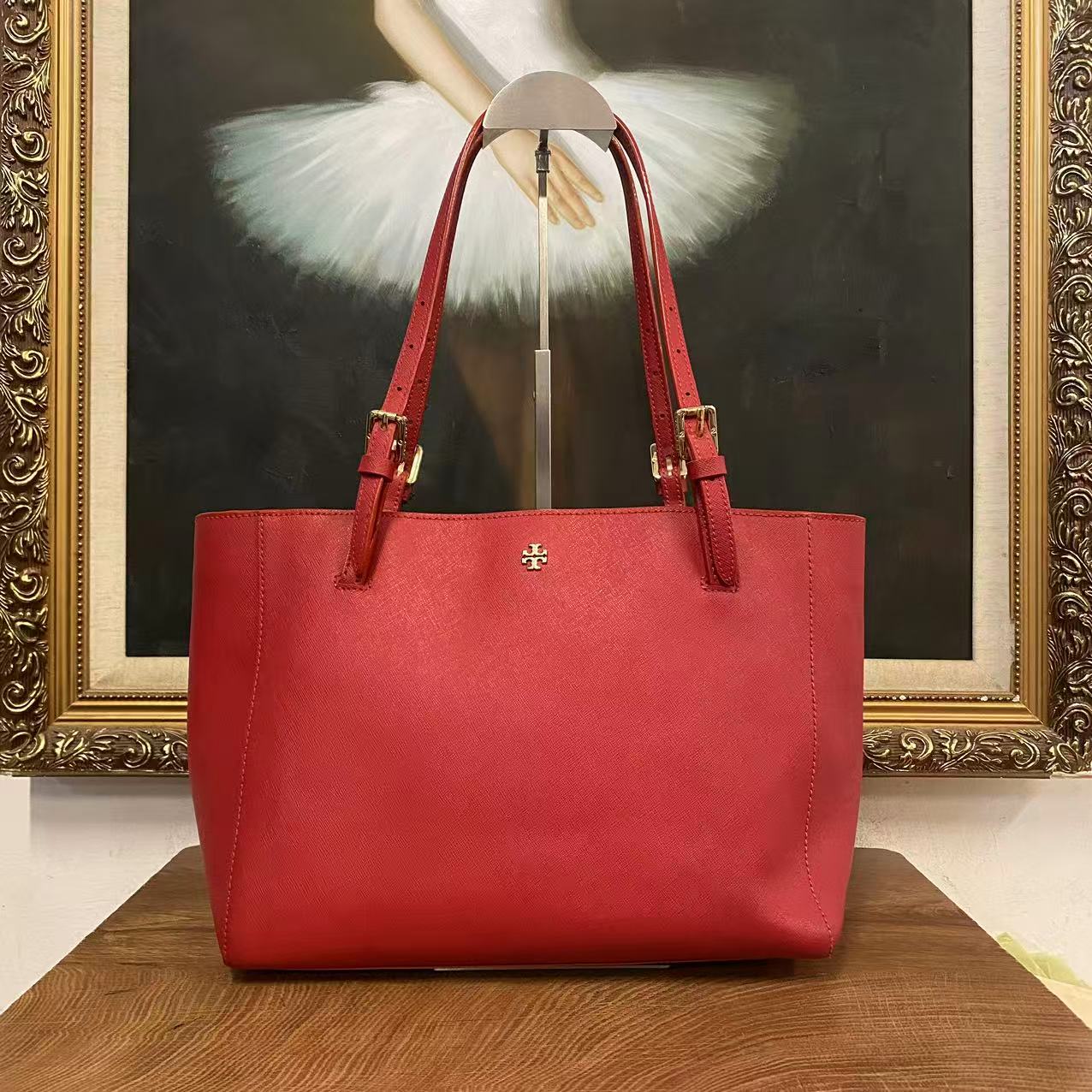 95新 TORY BURCH/汤丽柏琦 TB斜挎包/001514