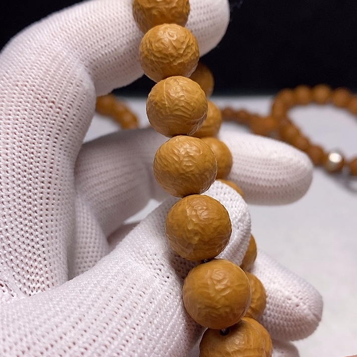 猴头核桃吊坠手工：龙炎舍利