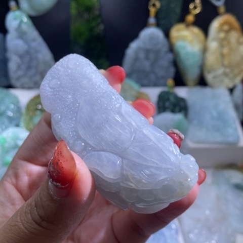 【闪购商品】颈饰未镶嵌翡翠金蟾