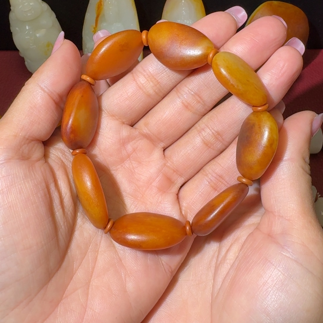 天***子和田玉未镶嵌车挂