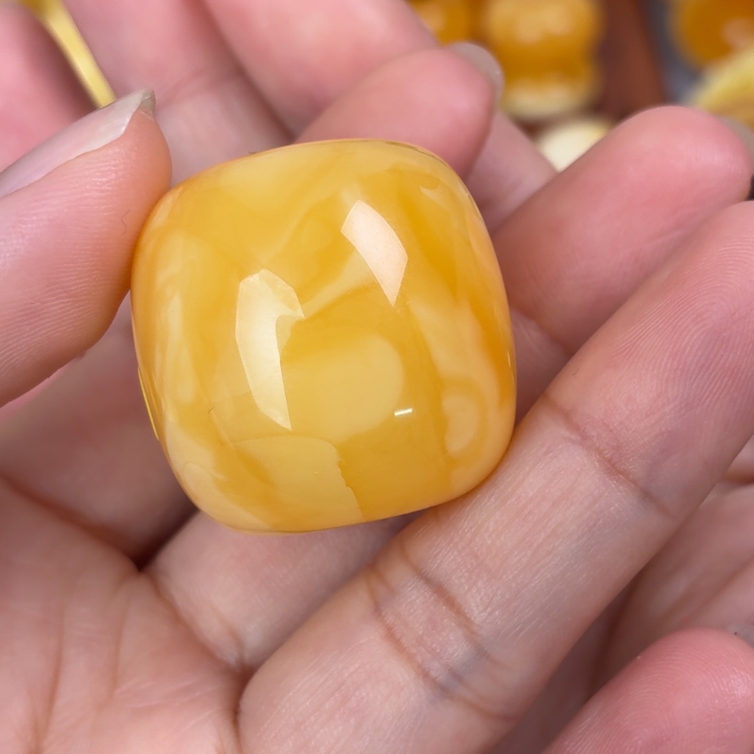 柱***子蜜蜡未镶嵌吊坠(不含链)杨枝甘露墩