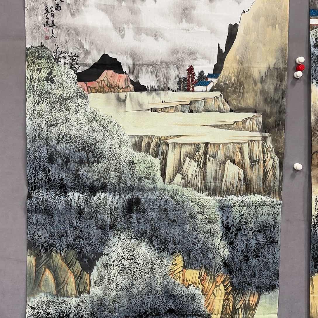 国画国画纯手绘作品请放心去藏