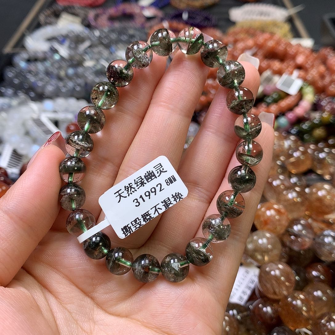 水晶手链未镶嵌，