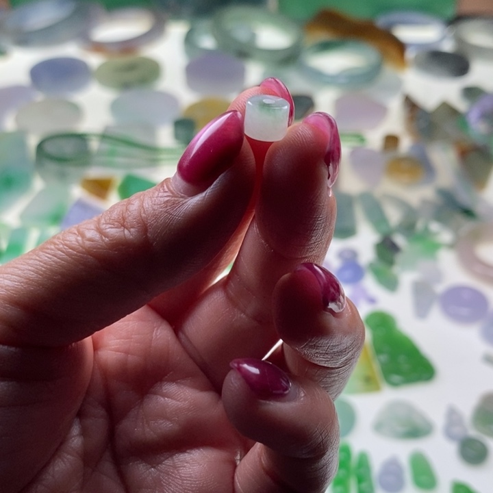 翡翠未镶嵌挂件天然翡翠