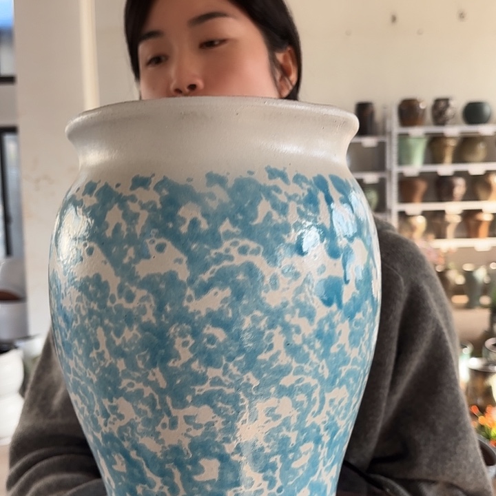 瑕疵花盆高30/20一个