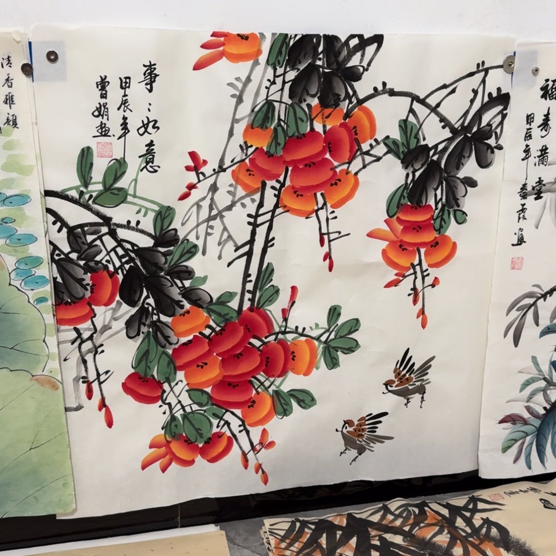 国画晓彤美术馆直播间