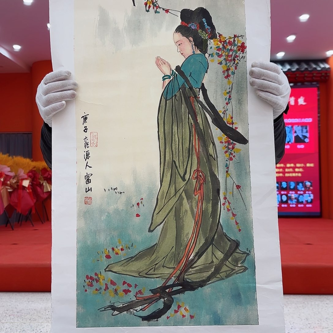 国画艺术家的作品