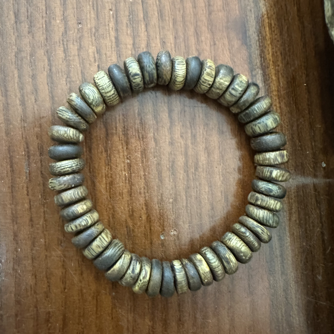 非金属木质手链 1.0mm-7.5克厚片手串