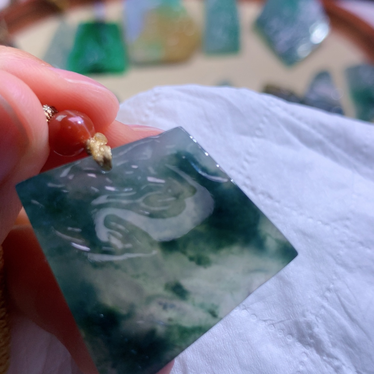 【闪购商品】翡翠未镶嵌吊坠(不含链)