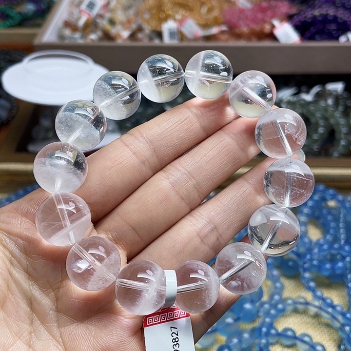 水晶手链未镶嵌白幽灵15.4m