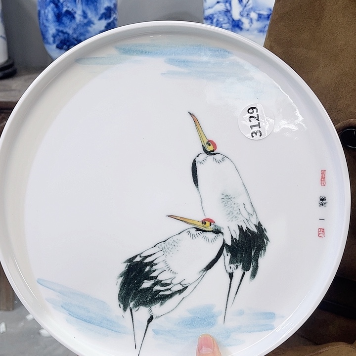 摆件吴义松陶瓷直播间3129