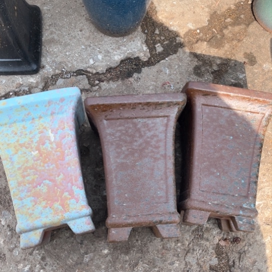 红陶口14高19瑕疵