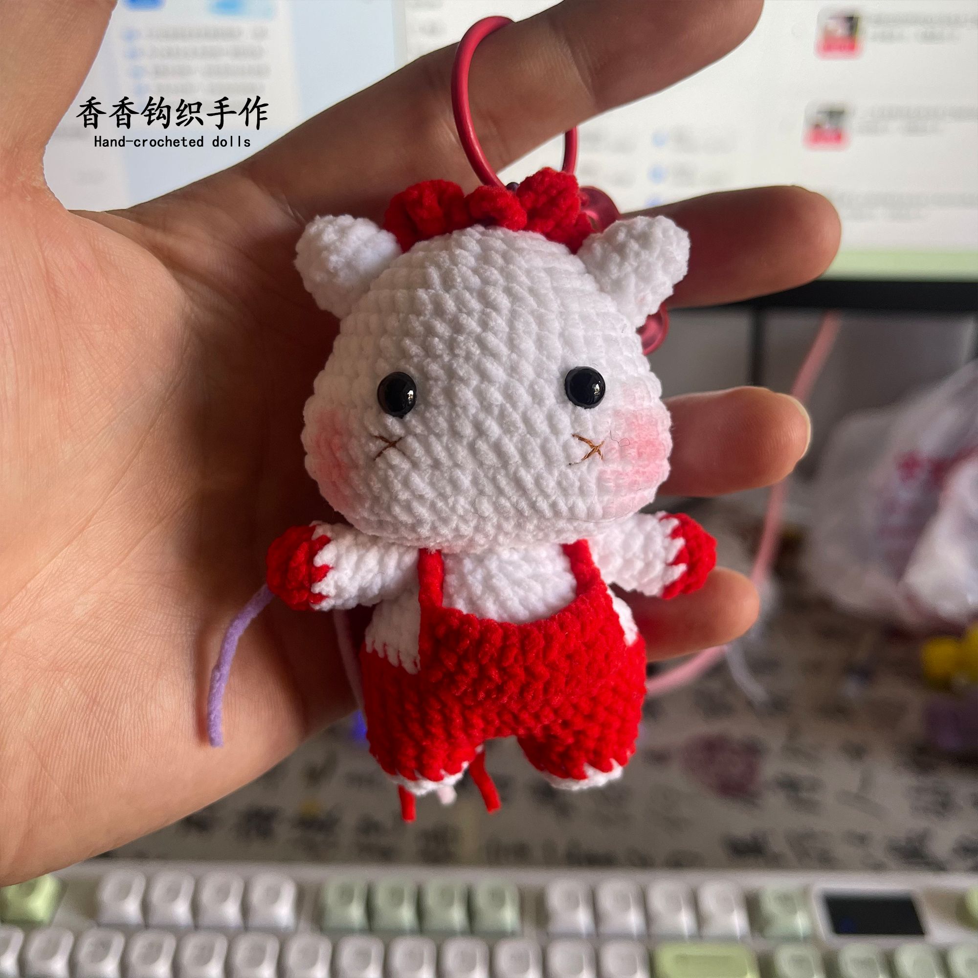 十二生肖系列生肖马手工钩织玩偶成品现货挂件摆件配饰礼物