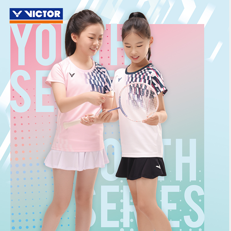 VICTOR/威克多 羽毛球服针织儿童运动短裙 K-52301
