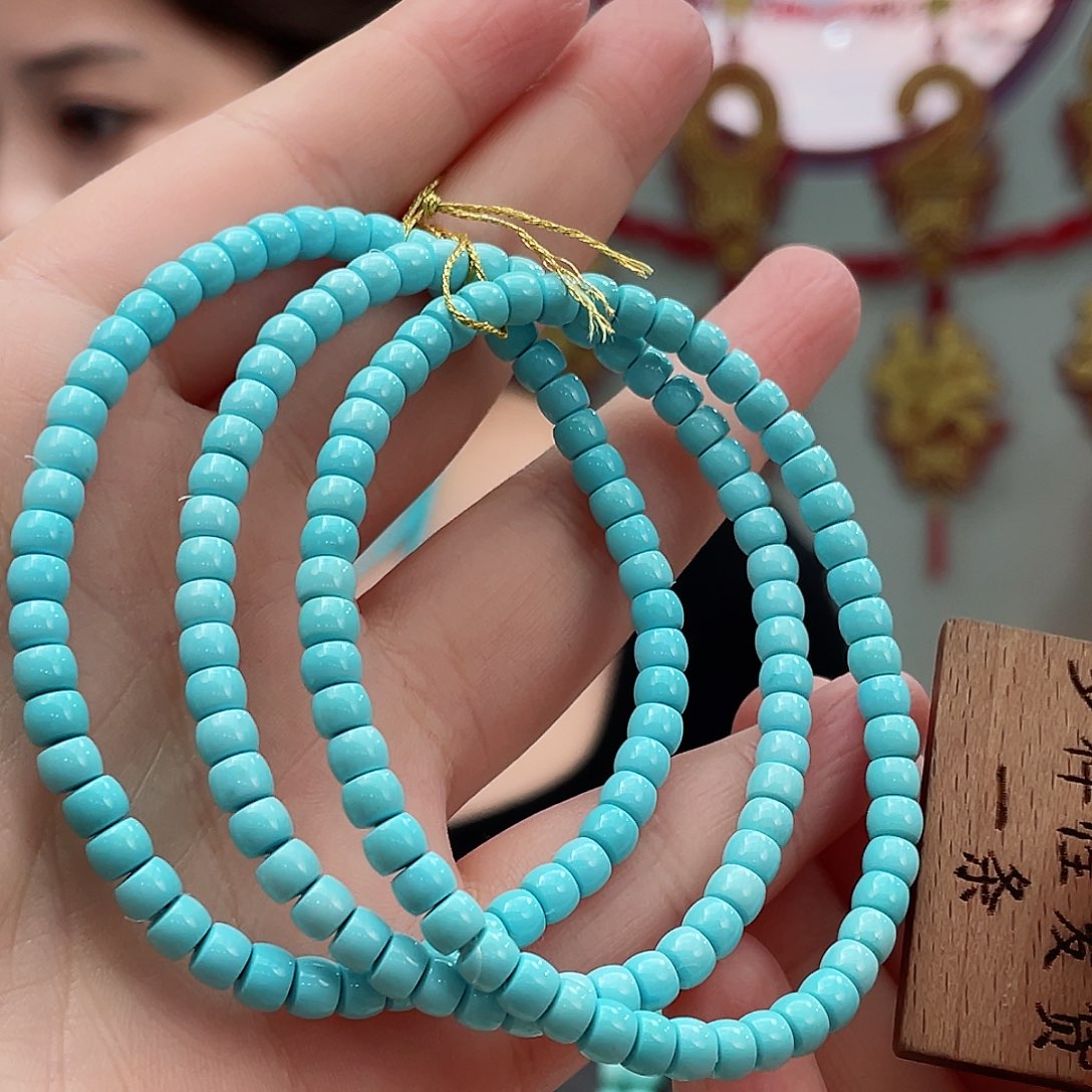 绿松石手串未镶嵌