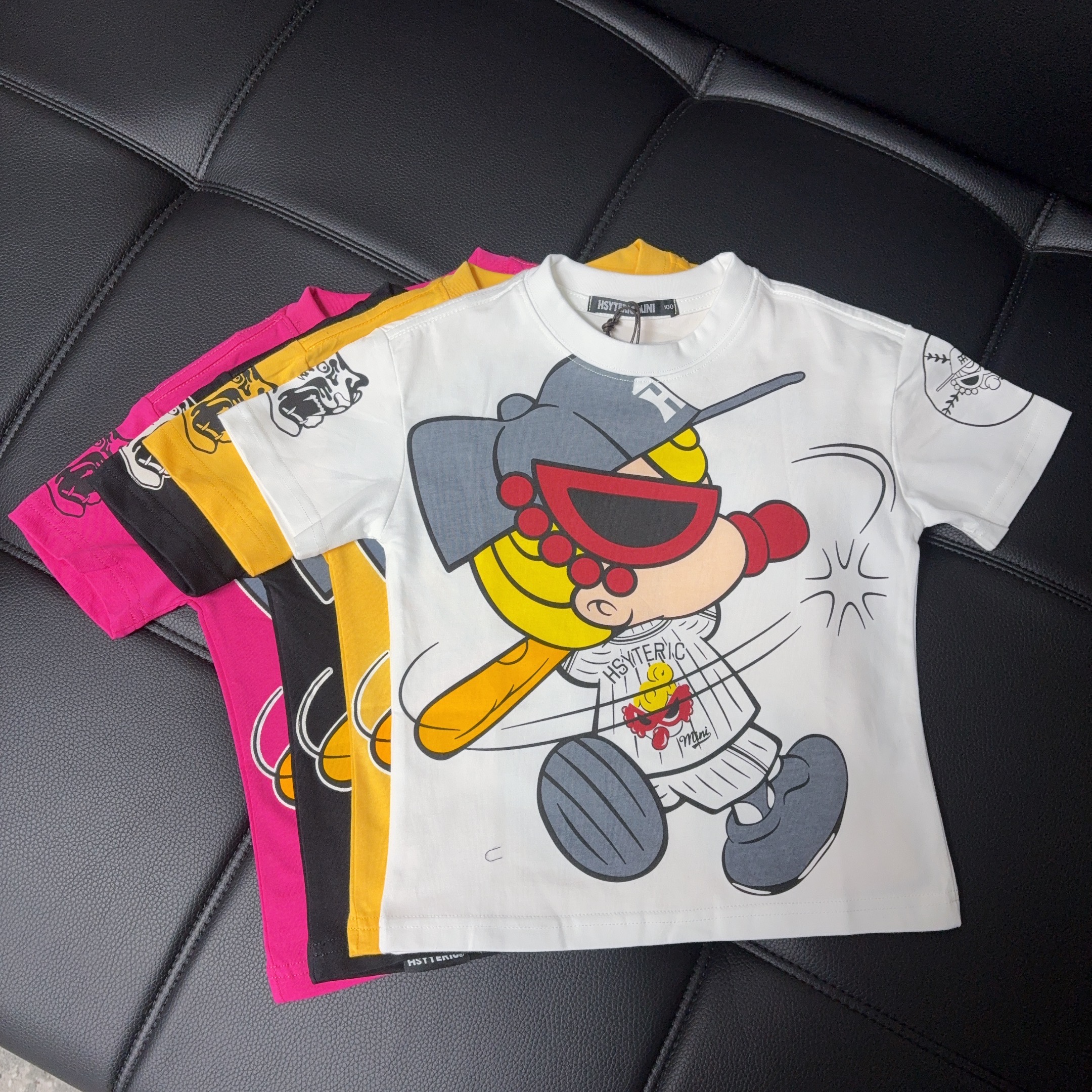 .9051【棒球手】时尚百搭宽松儿童亲子短袖