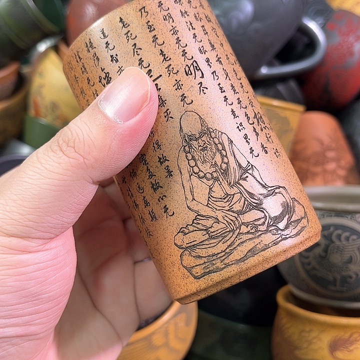 茶杯紫砂全手工紫砂主人杯