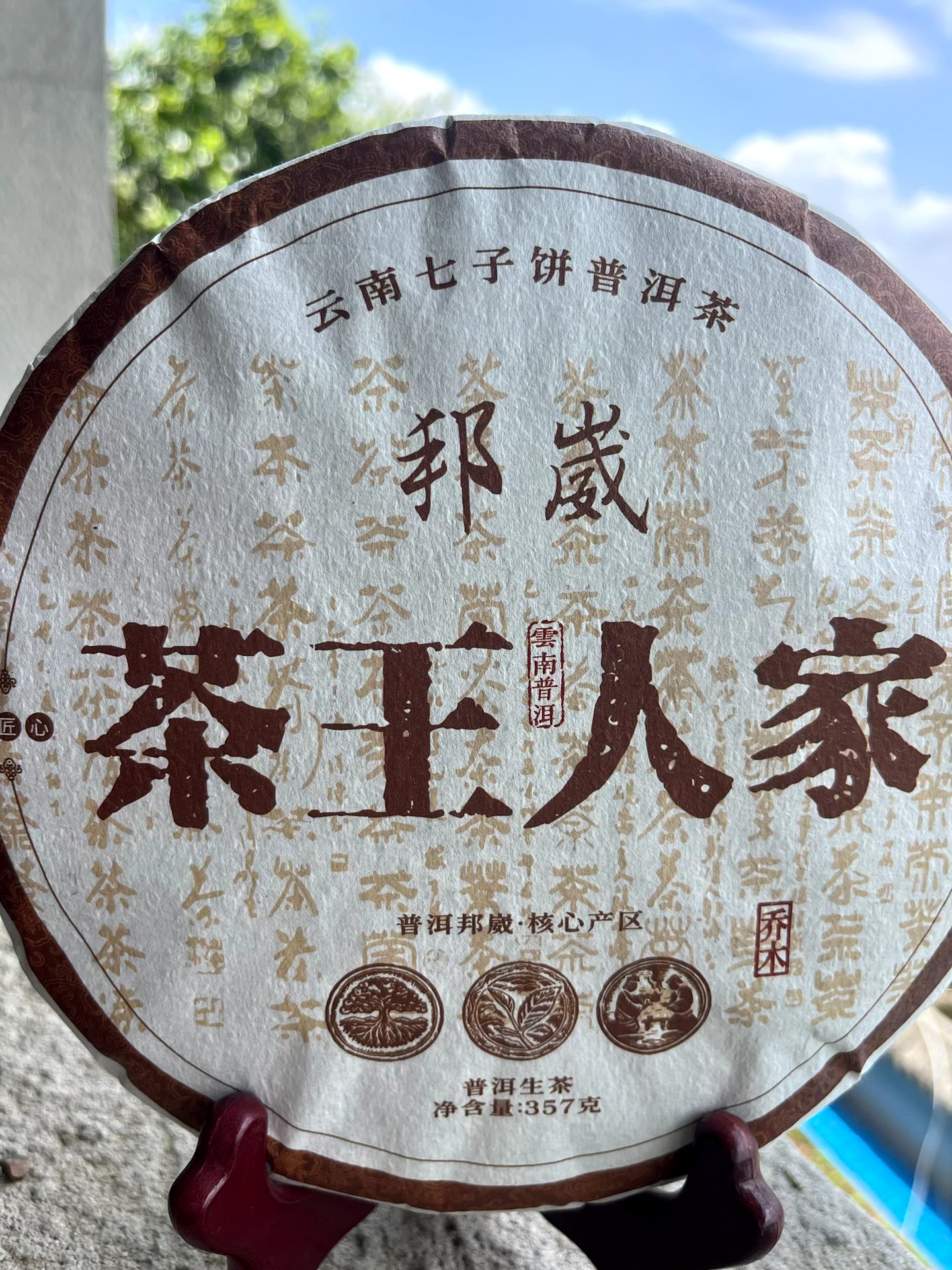 2024邦崴生态乔木茶357克