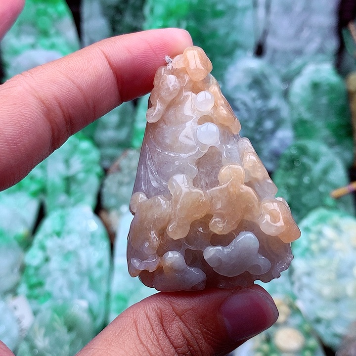 翡翠吊坠(不含链)未镶嵌