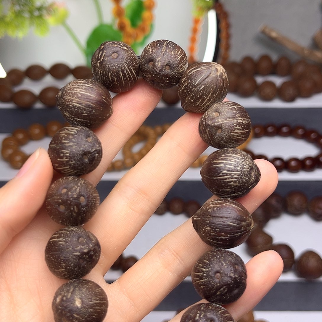 紫金鼠手串【情人节福利】原皮黑金17