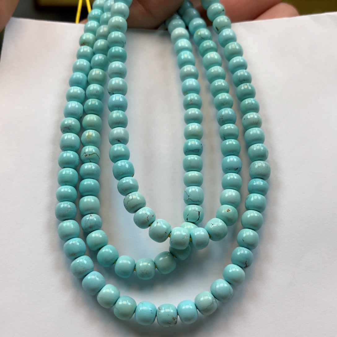 绿松石长链未镶嵌