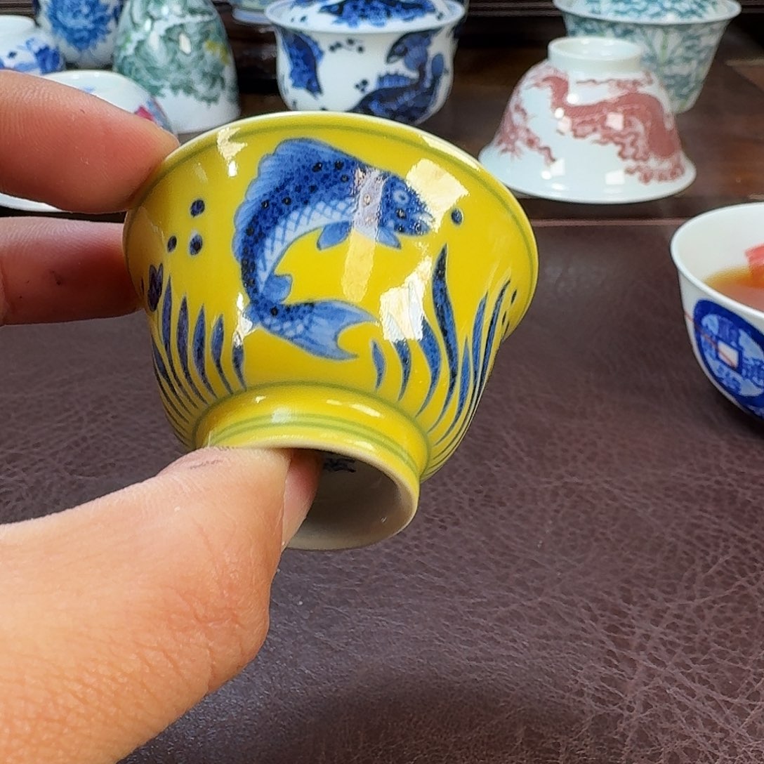 瓷片?****人当代景德镇陶瓷手绘茶具