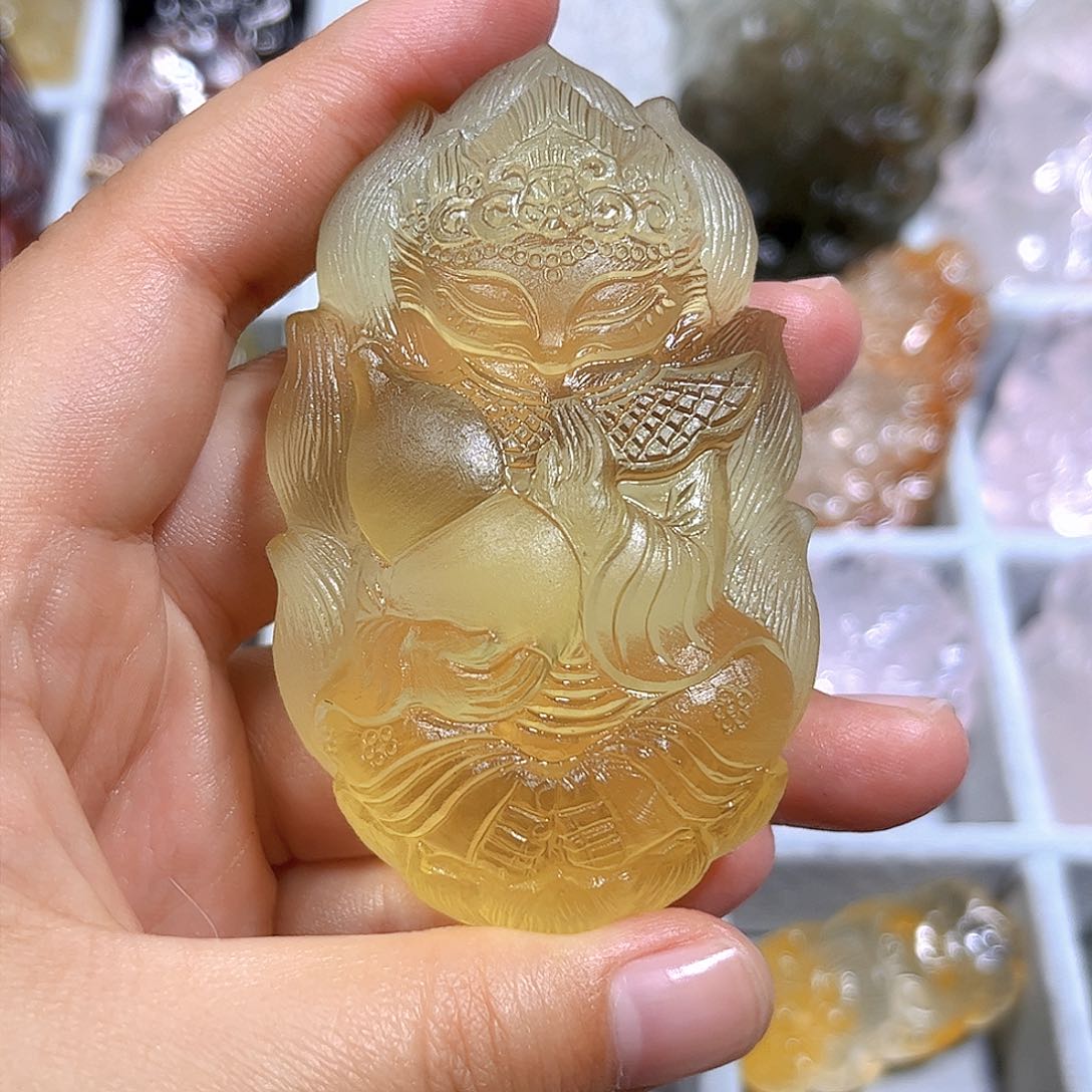 水晶吊坠(不含链)未镶嵌